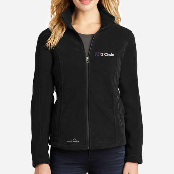 Ladies Full Zip Fleece Jacket Thumbnail