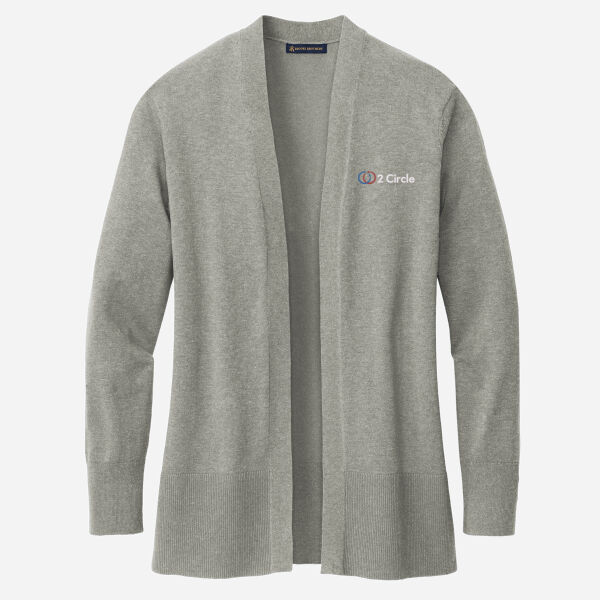 Brooks Brothers Women's Cotton Stretch Long Cardigan Sweater Thumbnail