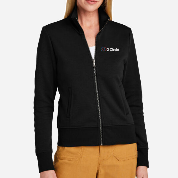 Brooks Brothers Women's Double Knit Full Zip Thumbnail