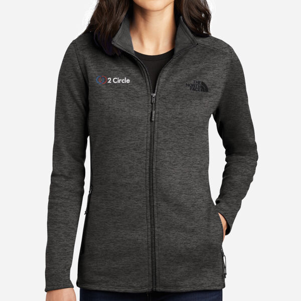 North Face Ladies Skyline Full Zip Fleece Jacket Thumbnail