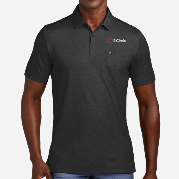 TravisMathew Oceanside Heather Pocket Polo Thumbnail