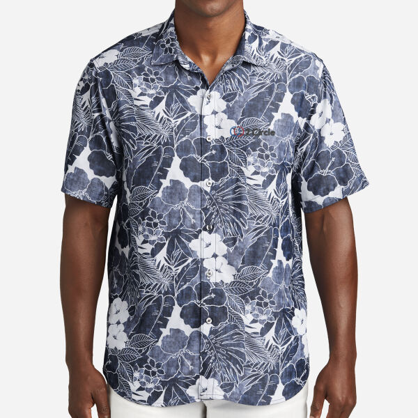 Tommy Bahama Coconut Point Playa Flora Short Sleeve Shirt Thumbnail